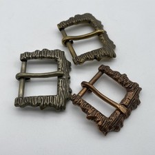 37.5mm Vintage Copper Belt Buckle Leather Crafting Hardwares Bag Fastener Buckle