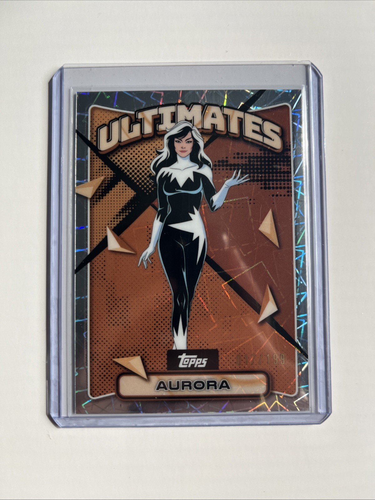 2025 Topps Finest X-Men '97 Common Bronze Laser Refractor /199 Aurora #8 a27