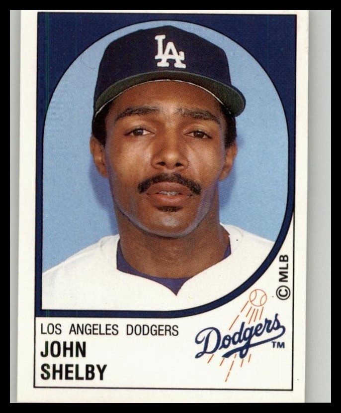 1988 Panini Stickers #316 John Shelby