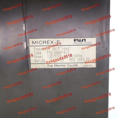 FPU 080H-A10 One Used   Micrex Programmable Controller Tested Good #zc