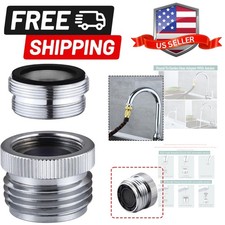 Faucet Adapter with Aerator, Sink Faucet to Garden Hose Adapter, Faucet Adapt...