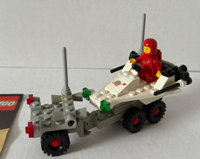 Vintage 1980 Lego SPACE PROBE LAUNCHER #6870~100% COMPLETE w/Manual