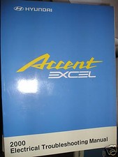 Hyundai ACCENT EXCEL 2000 : Electrical troubleshooting