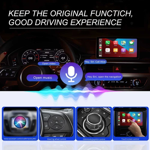 Wireless CarPlay Adapter USB Dongle For iPhone Apple Wireless Carplay Plug &Play - Picture 5 of 12