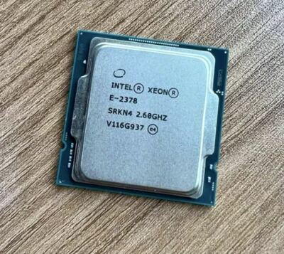 Intel Xeon E-2378 8c/16t Support supemirco X12STL-F intel c252 LGA1200 2.6ghz
