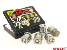 Vauxhall/Holden Monaro (04on) 'Evo Mk5' Locking Wheel Nut Set - Fit The Best! B1