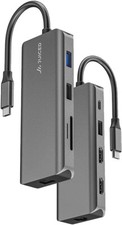 Juiced BizHUB XD - USB-C Multiport Dual HDMI Display Adapter