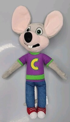 Chuck E. Cheese Pizza Chucky Maus Plüschtier 13 Zoll Stofftier 2013 B