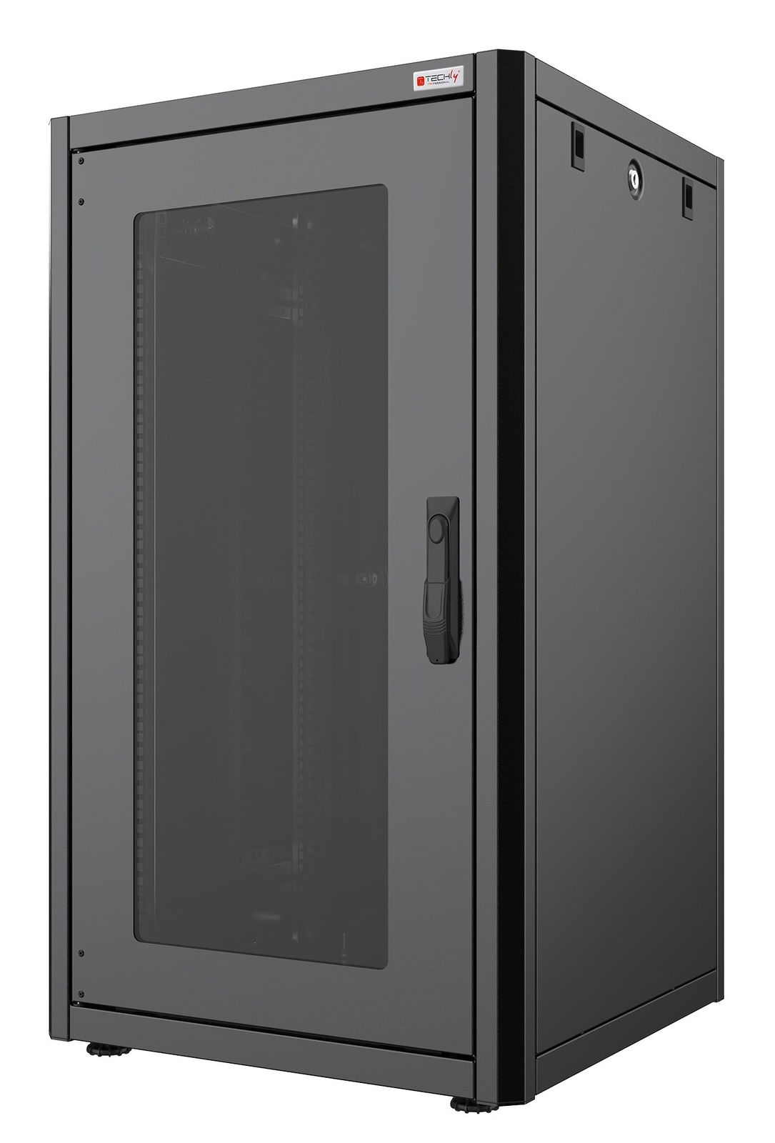 Armadio Rack 19'' 600x600 16 Unit&agrave; Nero serie Easynet