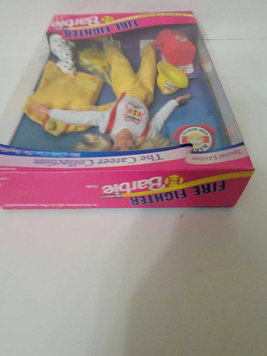 Barbie Career Collection FIRE FIGHTER BARBIE Doll Special Edition