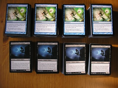 MTG ZENDIKAR COMPLETE 4x UNCOMMON + 4X COMMON SET. 644 CARDS. SPANISH