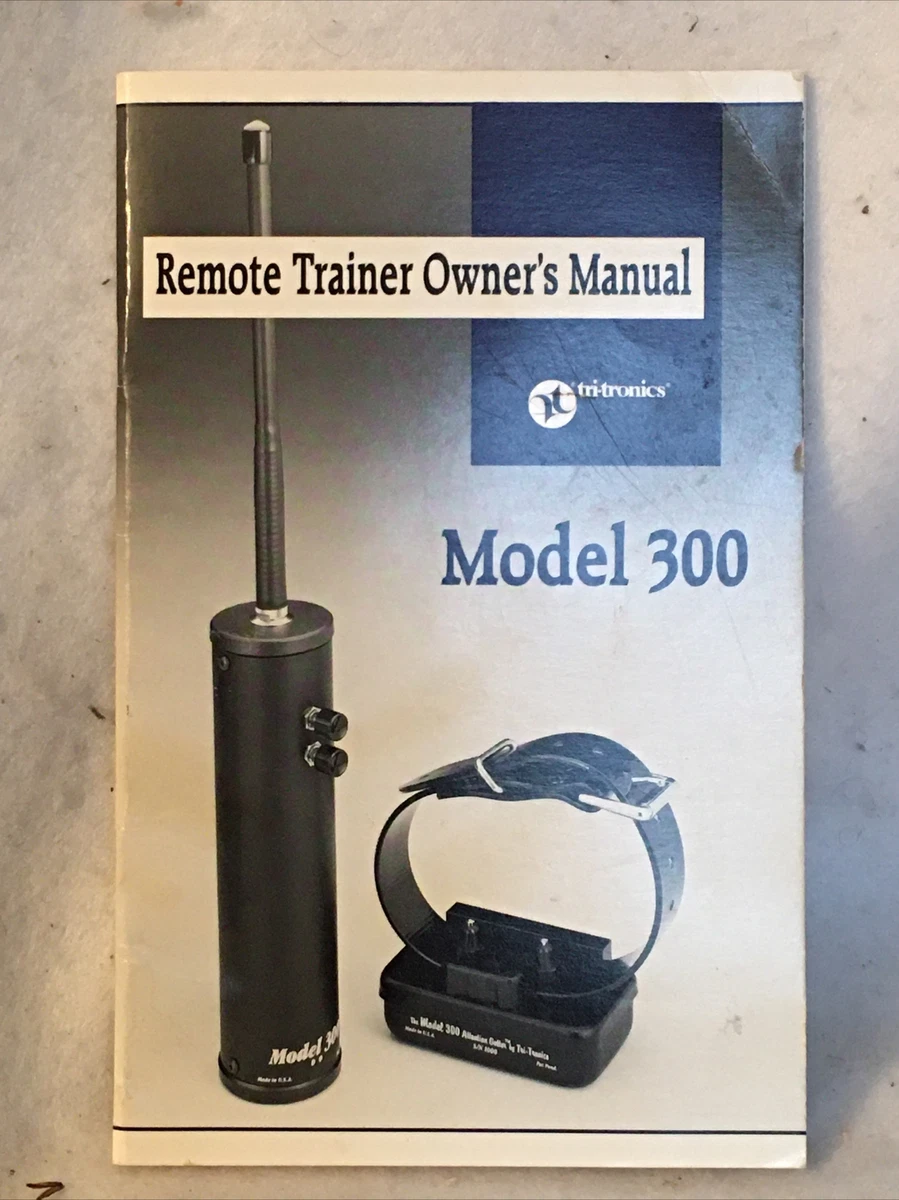 Tri Tronics Model 300 Series Remote Dog Training Shock Collar Kit