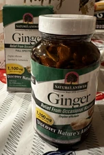 Nature's Answer Ginger 1100 mg 90 Vegetarian Capsules. Exp 06/2024 NEW!