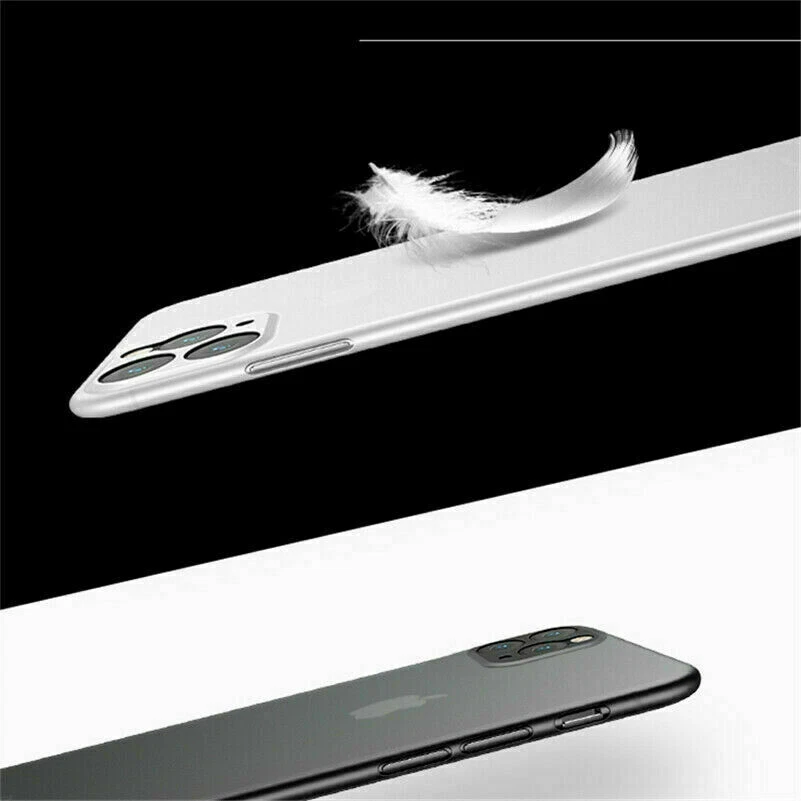 For iPhone 17 15 14 16 Pro MAX 13 12 Ultra-thin Slim Matte Hard Clear Case Cover - Image 4 of 4