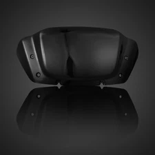 Black 8" Windshield Windscreen w/Bracket for Harley Street Glide FLHXSE FLHX 24