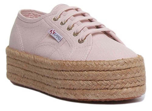 superga pink platform