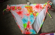 Arizona Adjustable Hipster Swim Bottoms Size XL New Msrp $28.00 Free Shipping