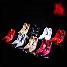 NRTOYS NR12 1/6 Scale Female Figure High Heeled Crystal Shoes Model Toys