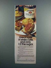 1983 Smucker's Low Sugar Red Raspberry Spread Ad