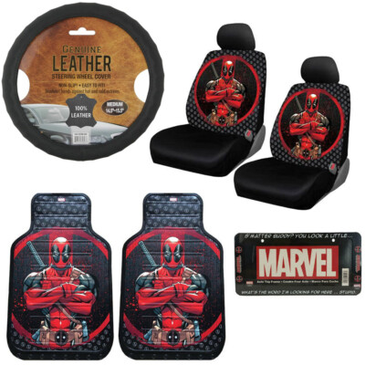 deadpool seat covers