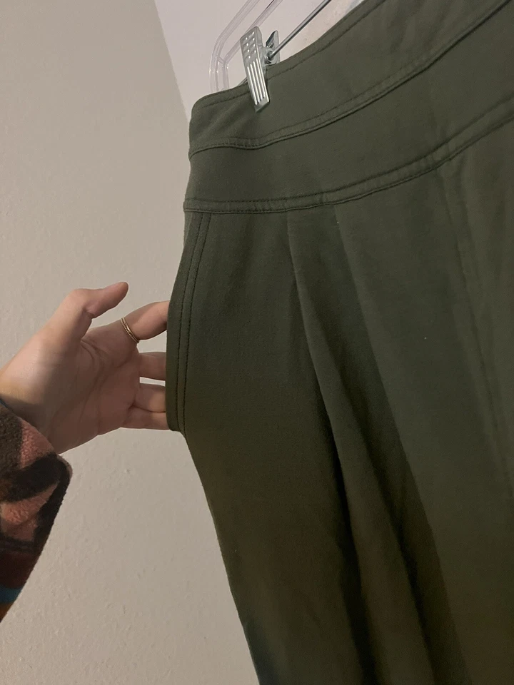 Pantalones deportivos Anthropologie Saturday Sunday verdes XS Foto 4 de 4