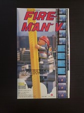 Vintage 1984 Fire Man V Climbing Fireman Battery Operated Toy Taiwan D2019B
