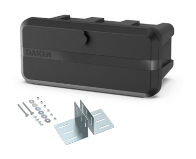 Daken Blackit Anhänger Werkzeugkasten 550x255x310 mit Halterung