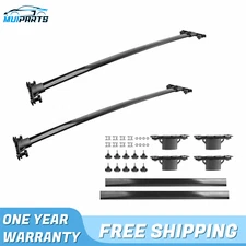 SET(2) Top Luggage Roof Rack Cross Bars Aluminum For 08-13 Toyota Highlander