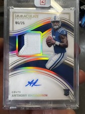 23’ Immaculate Collection - Anthony Richardson ROOKIE!! On Card RPA Gold 6/25