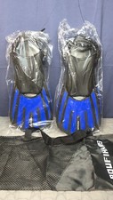 New Adjustable Swimming Fins Adult Training Flippers portable S/M 6/8.5 Scuba
