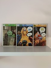Vintage 1974 Sesame Street Playskool Children s Wooden Jigsaw Puzzle Lot Of 3