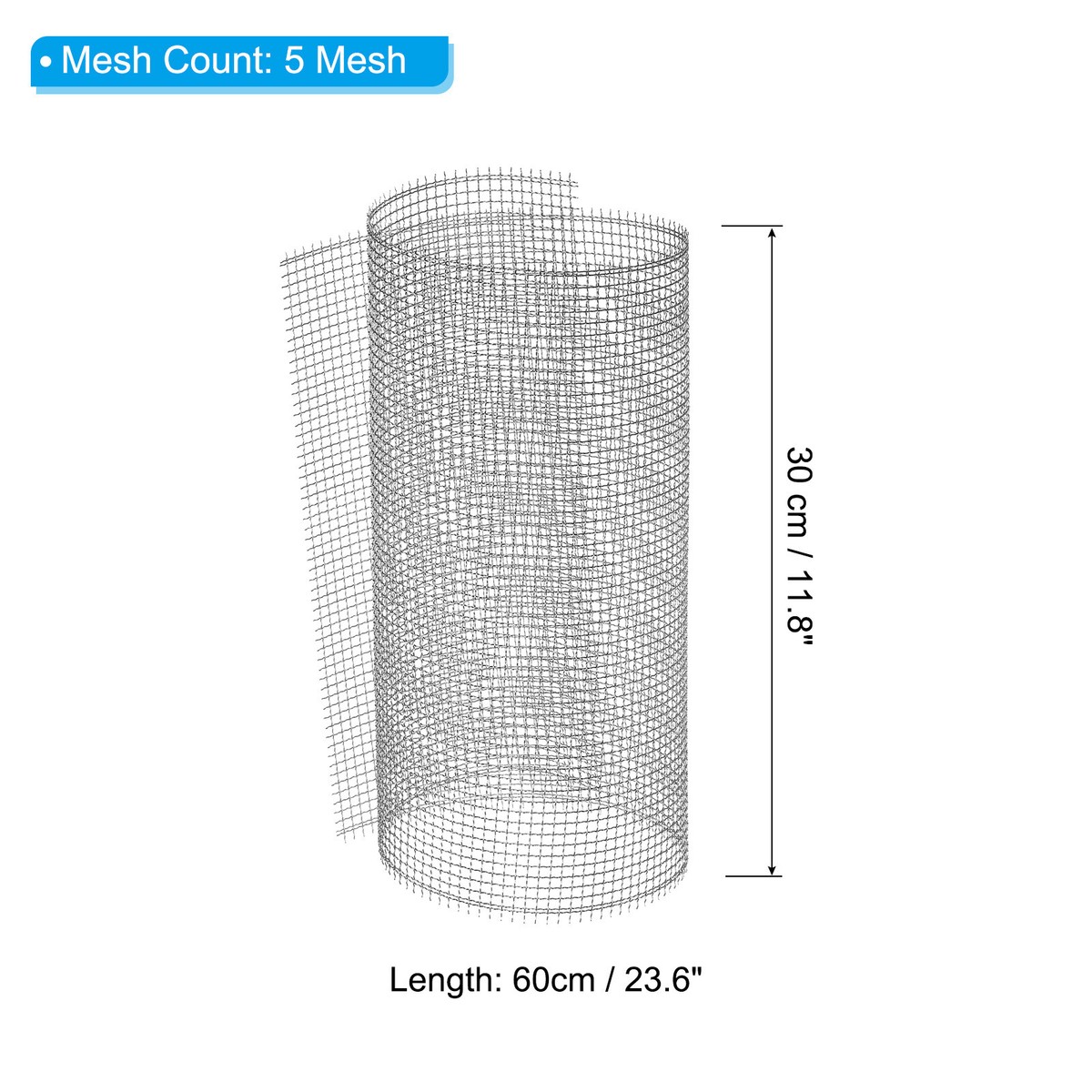 ウェア CRATE Uniqueness Box Mesh S/S Stainless Steel Wire Mesh | Nixalite