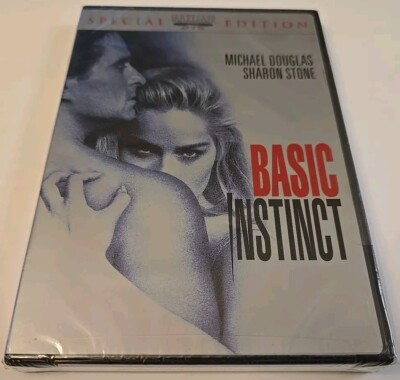 Basic Instinct (DVD, 2003, Special Edition Rated R) New Factory Sealed 