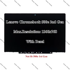 11.6" New Lenovo Chromebook 500E 2nd Gen 5D10T79593 HD LCD Assembly Touch Screen