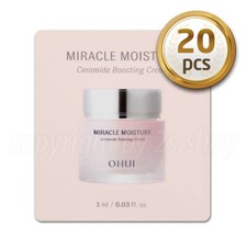 OHUI Miracle Moisture Ceramide boosting Cream 1ml x 20pcs O HUI