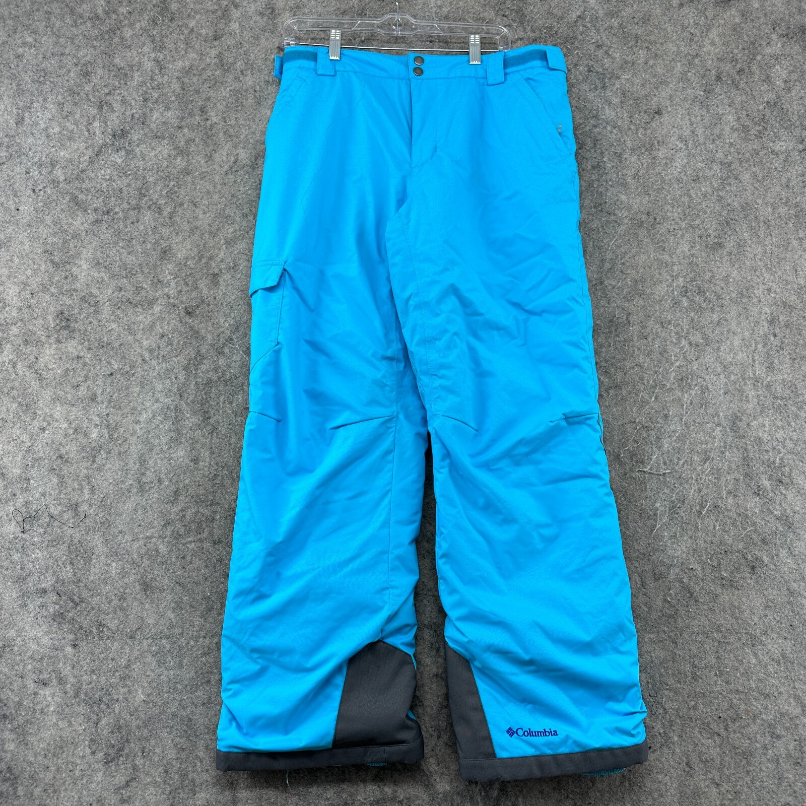 Columbia Pants Girls Extra Large Blue Gray Omni Heat Warm Ski Snow Gear