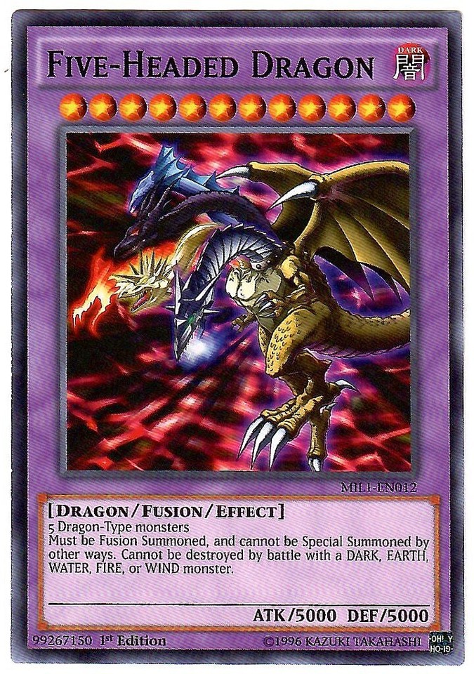 値下げしました！#ＤＲＡＧＯＮ Five-Headed Dragon MIL1-EN012 Millennium Pack for sale | eBay