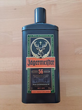 Jägermeister Limited Edition Black Kräuterlikör Metall-Box/Blechdose 0,7L leer