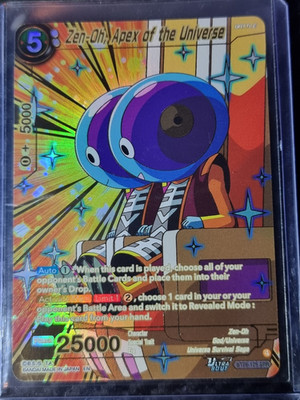 Zen-Oh, Apex of the Universe BT28-125 SPR Foil NEW (BT28 Prismatic Clash)