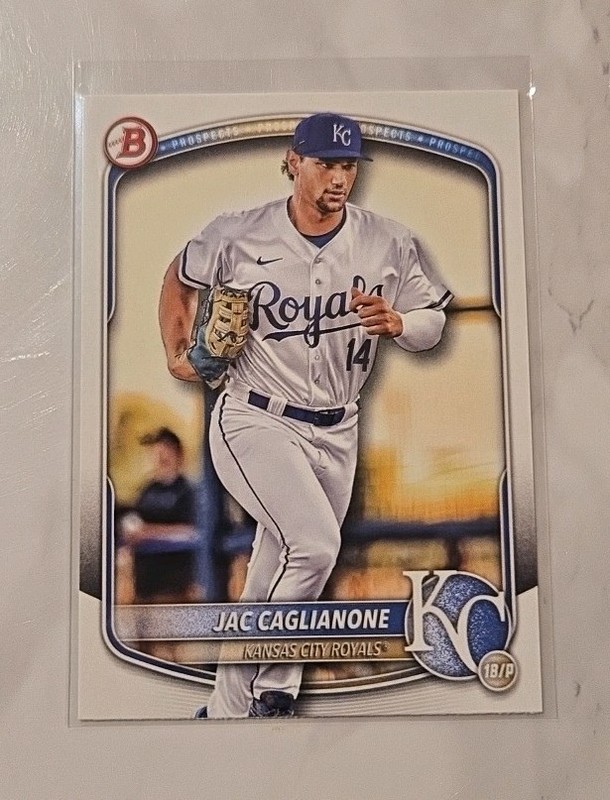 2025 Bowman Prospects Jac Caglianone #BP-103 (RC) Kansas City Royals