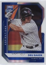 2021 Panini Elite Extra Edition Aspirations Die-Cut 66/96 Dru Baker #130 05nw