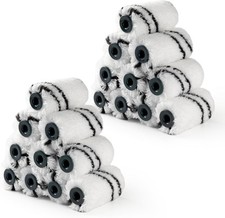 20 Pack 2 Inch Mini Paint Roller Cover 3/8 Inch Nap , Professional Grade Paint T