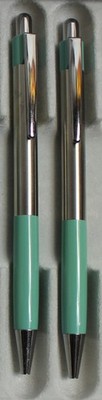Writing set, ballpoint pen + pencil, promotional ballpoint pen, pen, Kuli (N30)