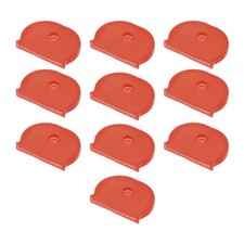 20 Pcs Key Cover, Silicone Key Cap Identifier Protector Key (Red, 0.79 Inch)
