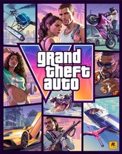 GTA 6 Grand Theft Auto VI Rockstar Games Poster