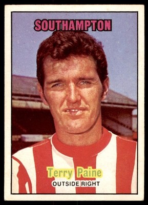A&BC Footballers Orange Back 1970 Terry Paine (Southampton) No. 66