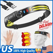 Luxelight Led Headtorch, Lux Light Head Torch, Rechargeable USB C Lightweight KU