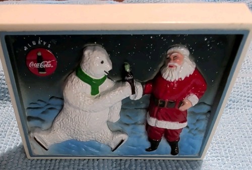 Vintage 3D Coca-Cola Magnet