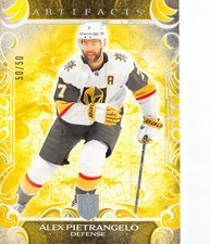 2024-25 Artifacts Yellow #48 Alex Pietrangelo /50