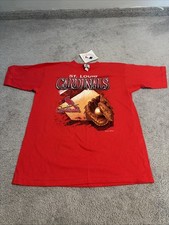 vintage 90s single stitch t shirt st.louis cardinals men  s lrg nwt